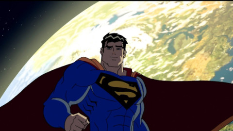 Classic USA-Superhelden backdrop