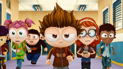 🦖 Cartoons backdrop