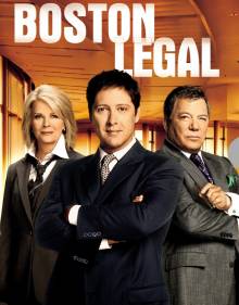 Boston Legal Cover, Poster, Boston Legal DVD