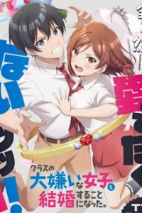 Poster, Class no Daikirai na Joshi to Kekkon Suru Koto ni Natta. Serien Cover