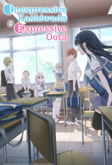 Inexpressive Kashiwada and Expressive Oota, Cover, HD, Serien Stream, ganze Folge