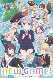 New Game!, Cover, HD, Serien Stream, ganze Folge