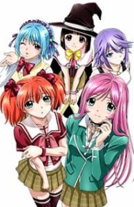 Rosario + Vampire Cover, Online, Poster